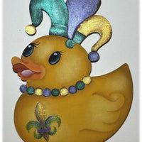 Mardi Gras and Voodoo Duck E-Pattern by Linda O' Connell, TDA