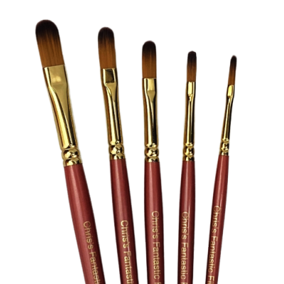 Chris's Fantastic Filbert Brush Set