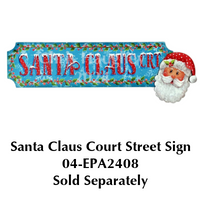 Santa Claus Court Street Sign Bundle EPA2408