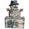 Snowman Ice Cream Cones Large Treat Box Pattern by Chris Haughey