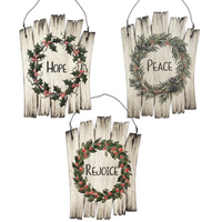 Rustic Wreaths Ornament E-Pattern by Chris Haughey