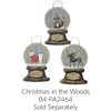 6" Snowglobe Ornament