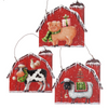 Festive Farmyard Ornaments Pattern by Chris Haughey