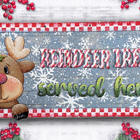 Reindeer Treats Stencil