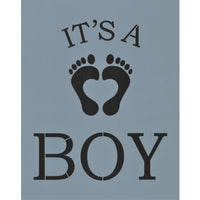 It's a Boy Stencil