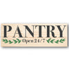 Pantry Open 24/7 Stencil