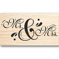 Mr. & Mrs. Stencil