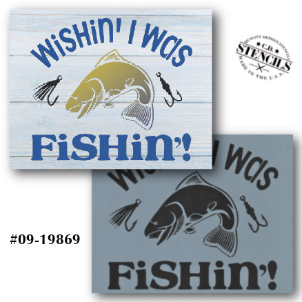Fish and Nautical Stencils - Made in America