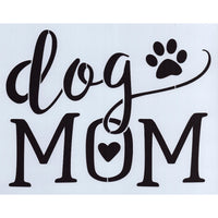 Dog Mom Stencil