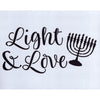 Light & Love Stencil