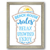 Beach House Rules Stencil