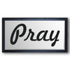 Simple Sayings:  Pray Script Stencil