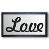 Simple Sayings:  Love Script Stencil