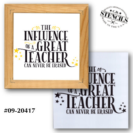 Influence of a Great Teacher