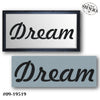 Simple Sayings: Dream Script Stencil