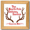 North Pole Delivery Service Stencil