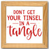 Tinsel in a Tangle Stencil