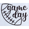 Game Day Football Stencil