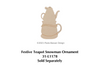 Festive Teapot Snowman E-Pattern By Paola Bassan