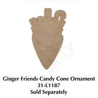 Ginger Friends Funny Cone Ornament E-Pattern By Paola Bassan