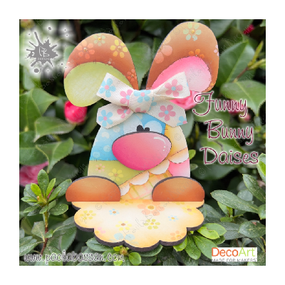 Funny Bunny Daises E-Pattern By Paola Bassan