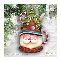 Festive Teapot Santa E-Pattern By Paola Bassan