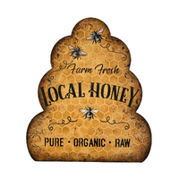 Farm Fresh Honey Beehive E-Pattern