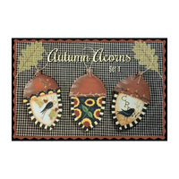 Autumn Acorns #1  E-Pattern by Vicki Saum