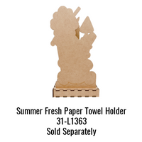 Summer Fresh Paper Towel Holder E-Pattern By Paola Bassan