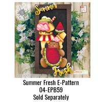 Summer Fresh Frame Plaque By Paola Bassan