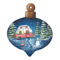 Christmas Camping Plaque E-Pattern by Chris Haughey