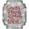 Vintage Santa Sign Pattern by Chris Haughey