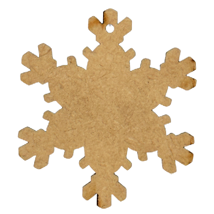2-1/2 in. Flurry Snowflake Ornament | Cupboard Distributing