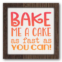 Bake Me a Cake Stencil