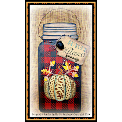 Autumn Welcome Jar E-Pattern