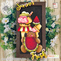 Summer Fresh Frame Plaque By Paola Bassan