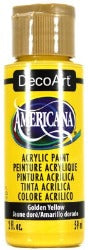 Golden Yellow  Americana Acrylic Paint by DecoArt