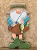 Gone Fishin' Gnome Plaque